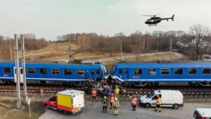 Srážka vlaků - přes 40 zraněných