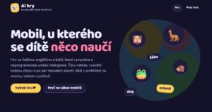 Proč jsem spustil aihry.roud.cz – výukové hry pro děti od umělé inteligence